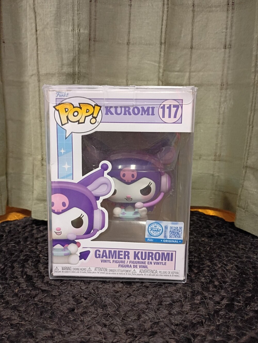 NEW Funko Special Edition Pop Gamer Kuromi 117 Sanrio Vinyl Collectible